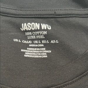 Jason Wu Black Cotton Luxe Shirt